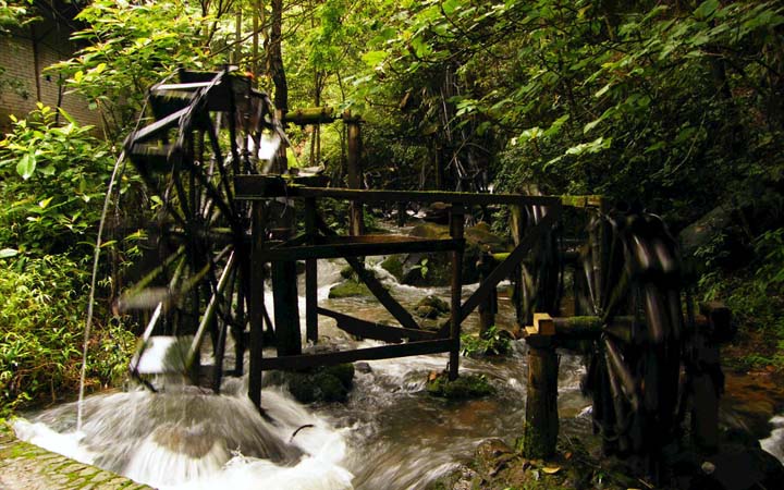 盤龍峽生態(tài)旅游區(qū)水車群旅游規(guī)劃實(shí)景