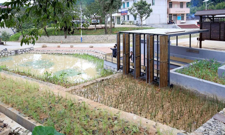 廣州蓮麻村生態雨水花園