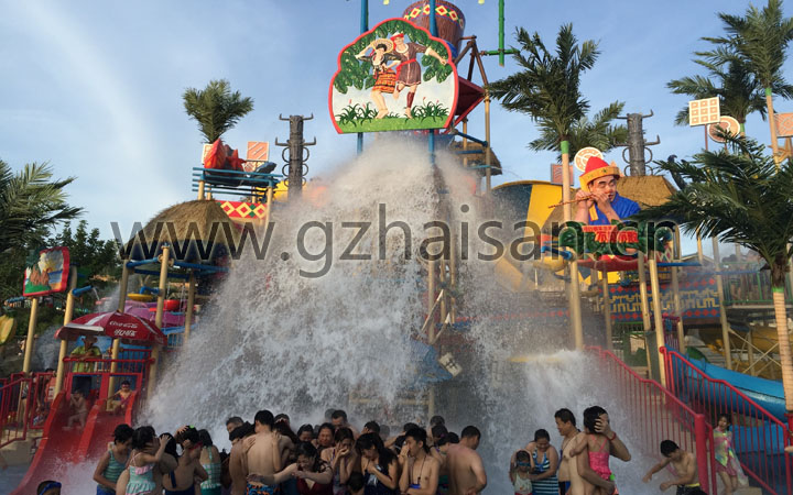 水主題公園項目旅游策劃公司：三亞夢幻水上樂園水寨